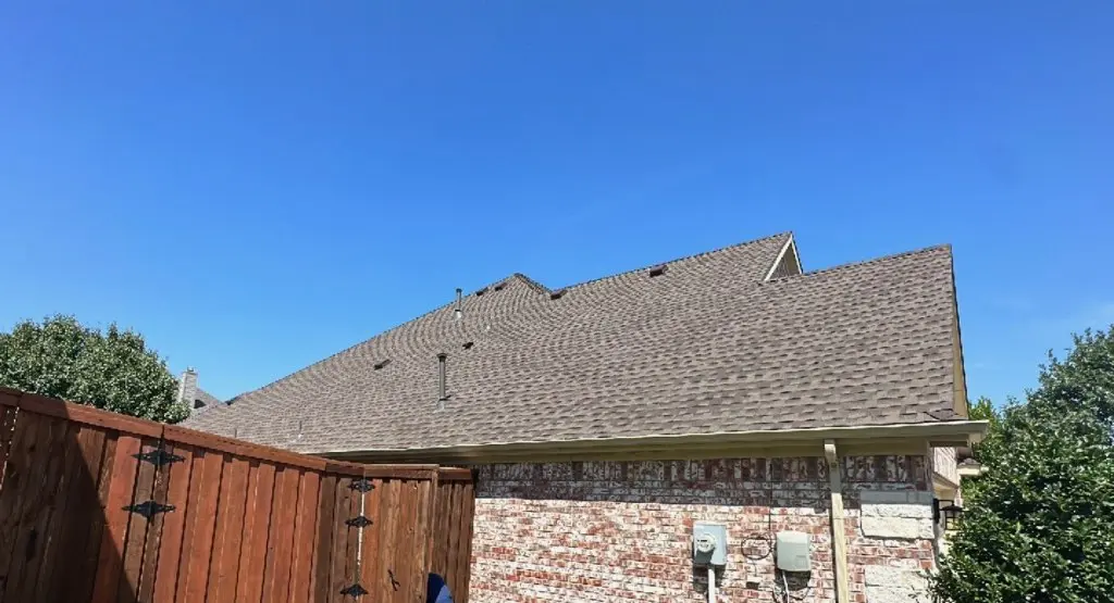 Completed roof replacement project in Baraboo